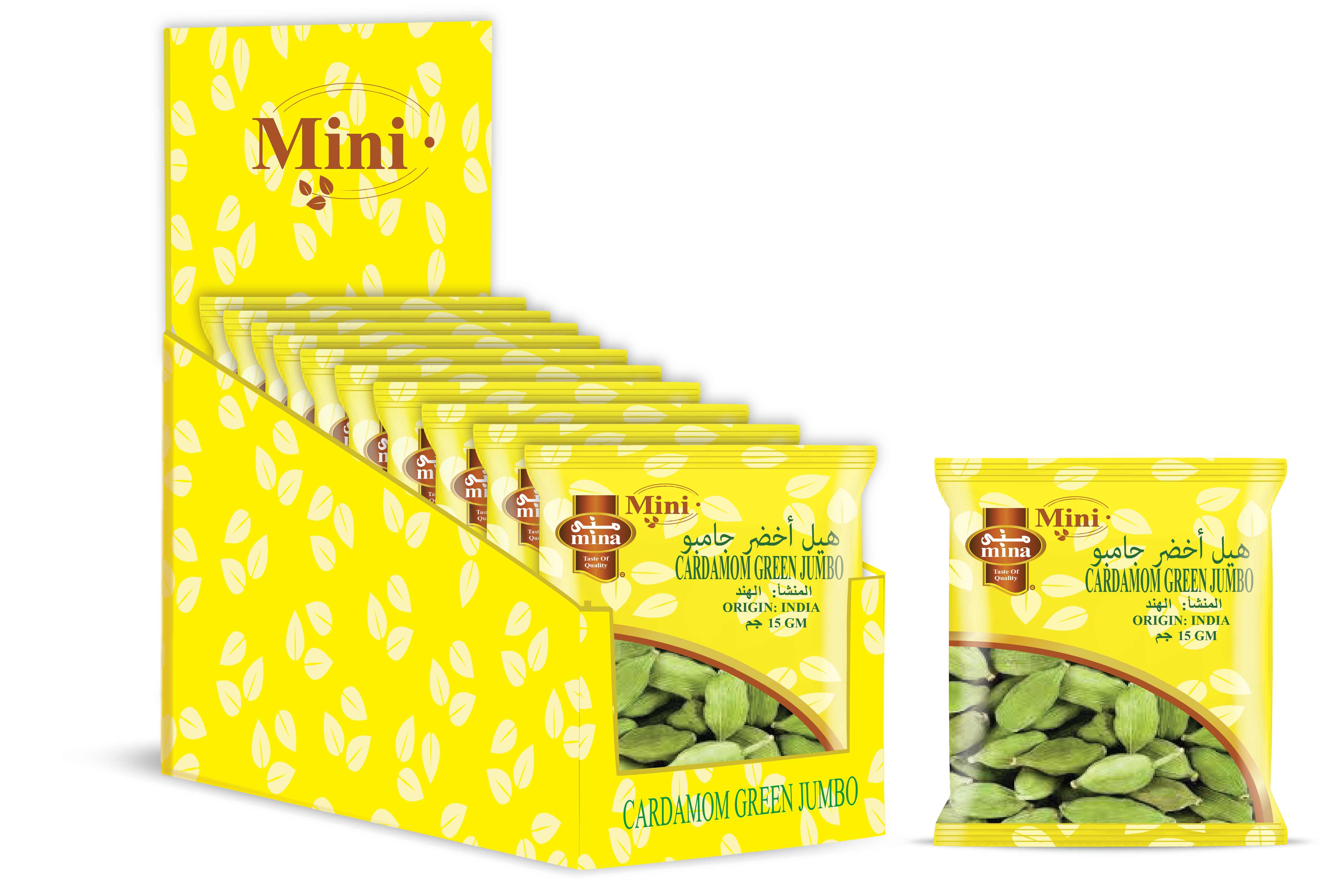 MINI MINA CARDAMOM GREEN JUMBO