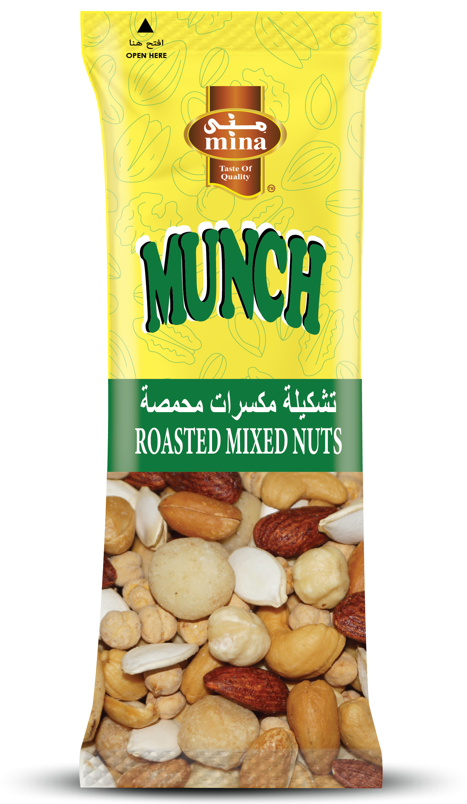 MUNCH ROASTED MIXED NUTS
