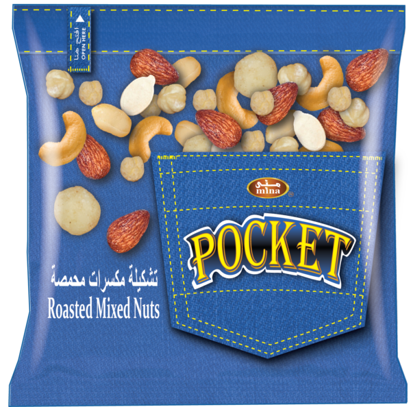 POCKET ROASTED MIXED NUTS