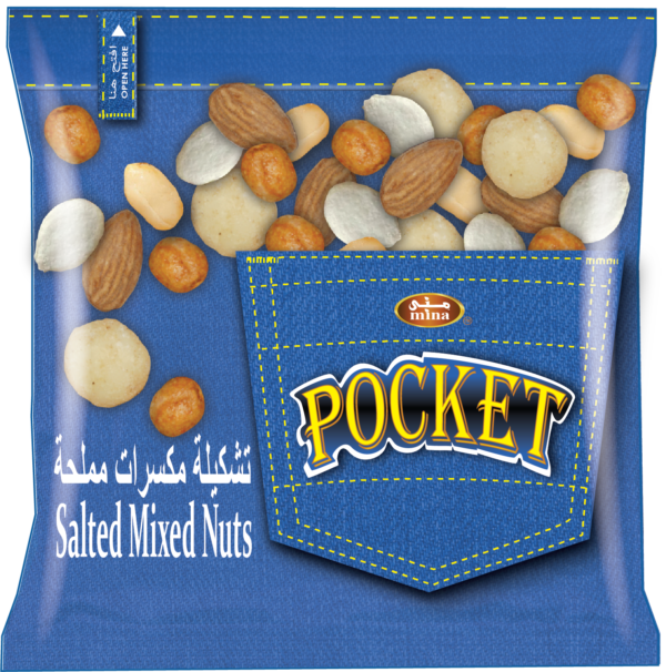 POCKET SALTED MIXED NUTS