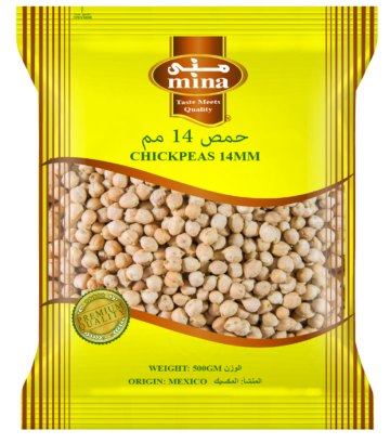 CHICKPEAS 14MM 500GM
