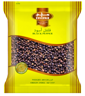 BLACK PEPPER WHOLE 400GM