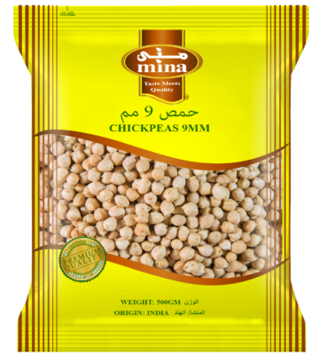 CHICKPEAS  9MM 500GM