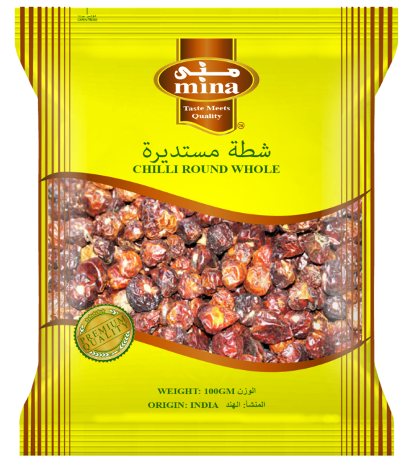 CHILLI ROUND WHOLE 100GM