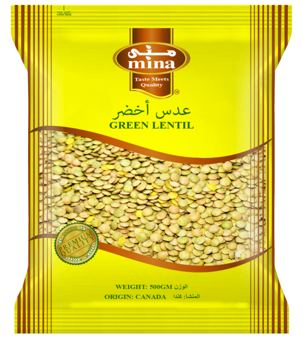 GREEN LENTIL 500GM