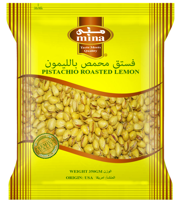 PISTACHIO ROASTED LEMON 350GM
