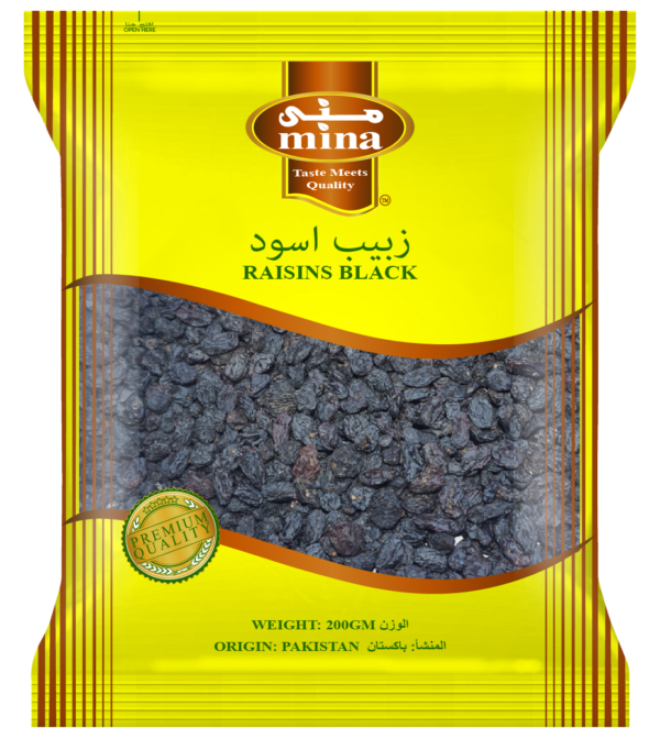 RAISINS BLACK 200GM