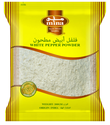 WHITE PEPPER POWDER 200GM